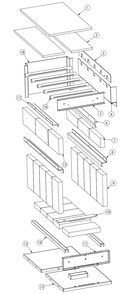 Repair Parts 2 Diagram and Parts List for VG4020  US Stove Company Heating Stove